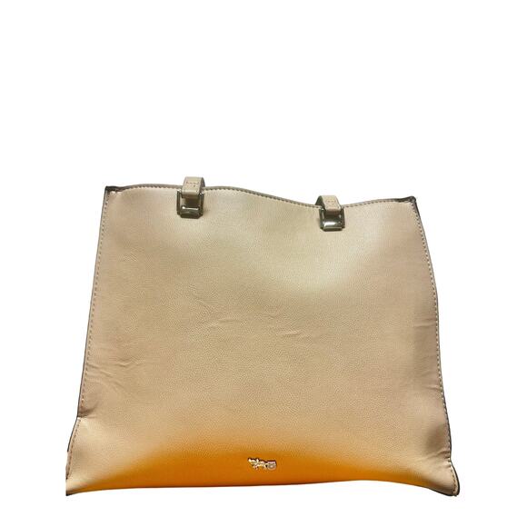 Mathew & Julian ivory cream large  leather tote bag purse - Picture 2 of 6